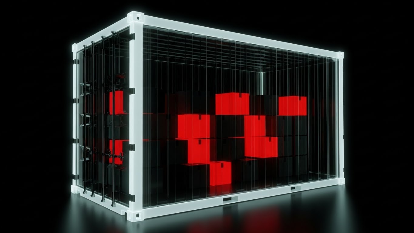 (3D X-Ray Visualization): Transparent Inventory View + Guarantees Total Accuracy