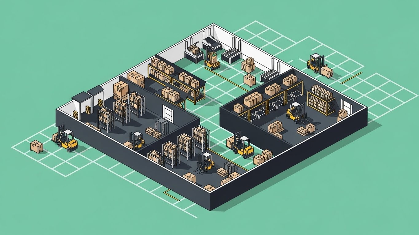(Isometric 2D Motion Design): Holistic Floor Plan + Demonstrates Ecosystem Harmony