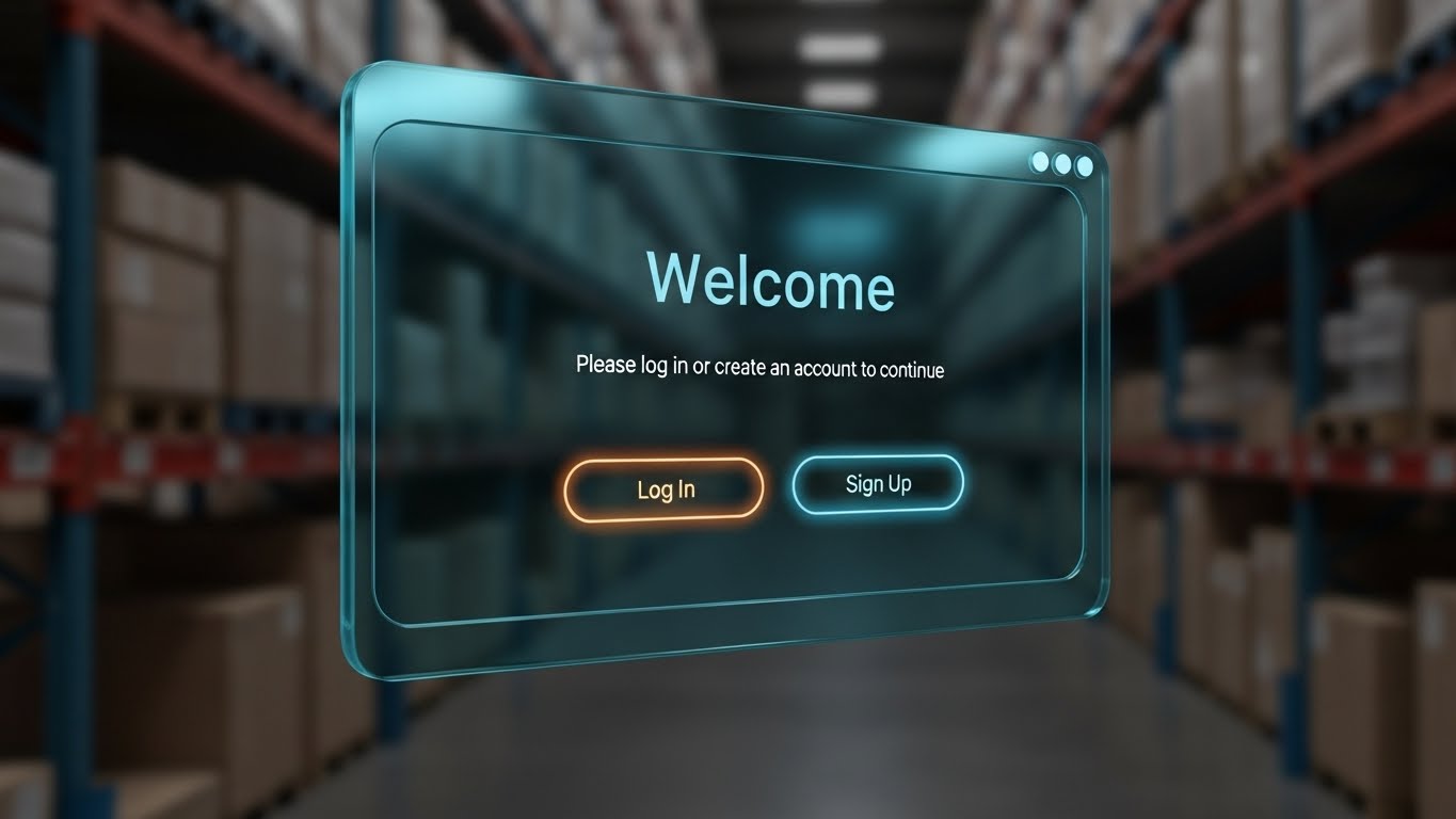 (3D Parallax UI): Depth-Based Focus + Immersive User Entry