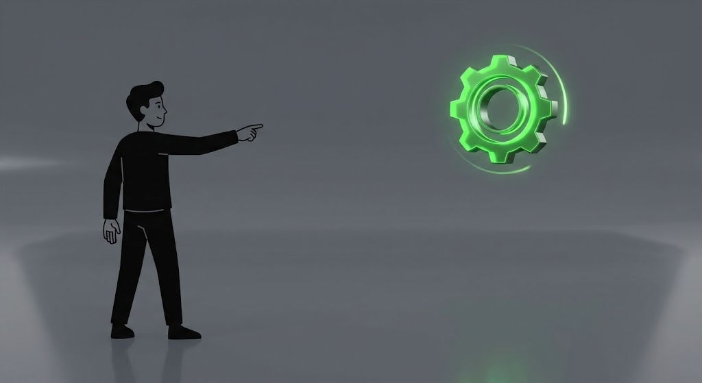 (2D Animation & UI Composition): Friendly Complexity + Objection Handling