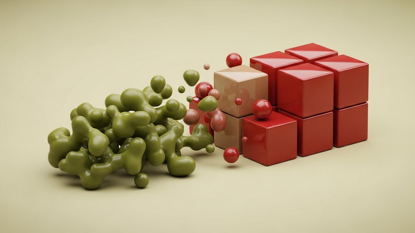 (Abstract Vector): Organic Transformation + Standardizing Inventory Chaos