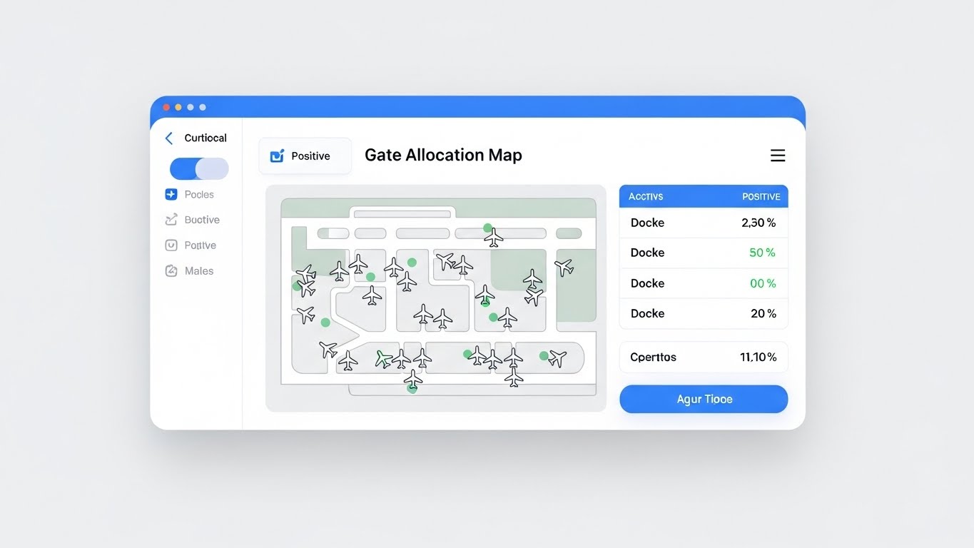 (Clean UI Workflow): Minimalist Dashboard demonstrating intuitive resource allocation