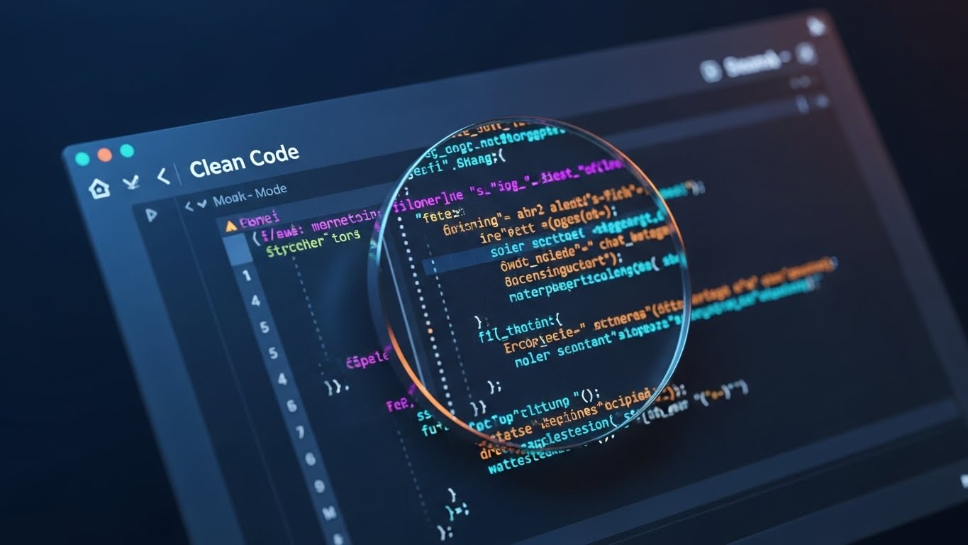 (Dark Mode UI Showcase): Syntax Highlighting signaling developer-friendly architecture