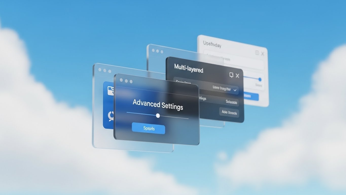(3D Parallax UI Presentation): Layered Depth demonstrating advanced configuration power