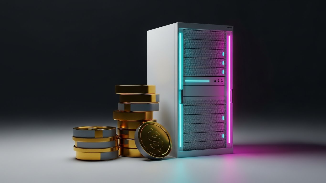 (Photorealistic 3D Renders): Digital Gold Visualizing Hard ROI