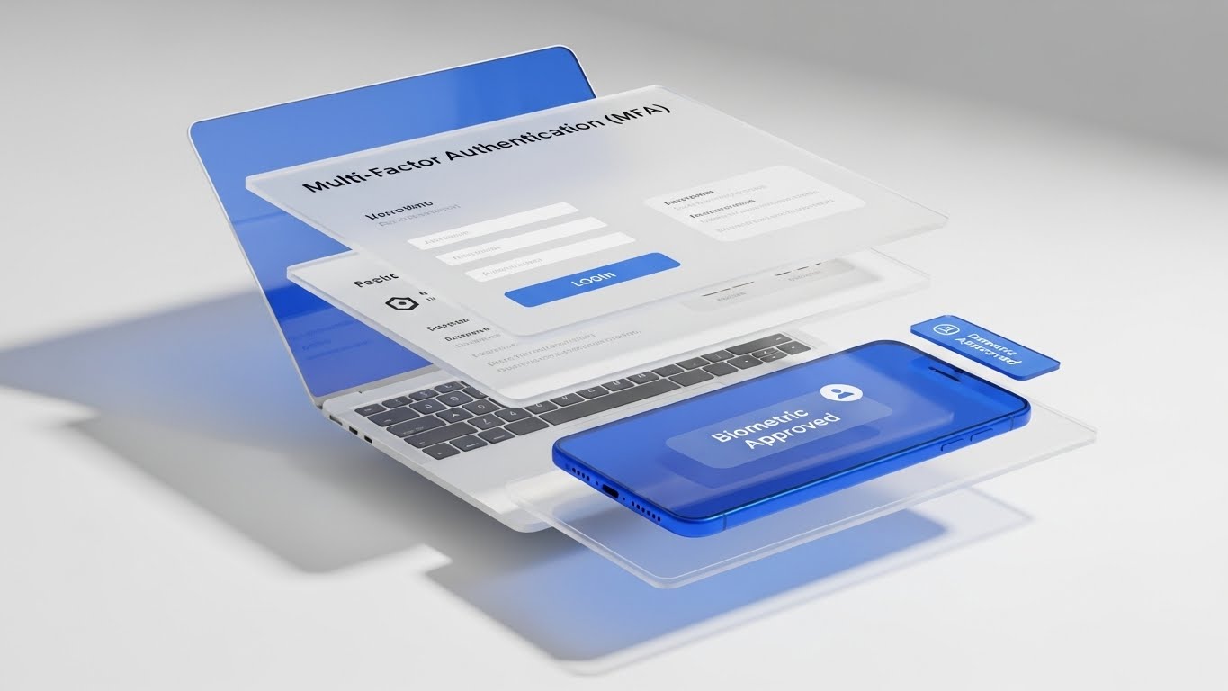 (3D Parallax UI): Layered Devices Visualizing Multi-Factor Depth