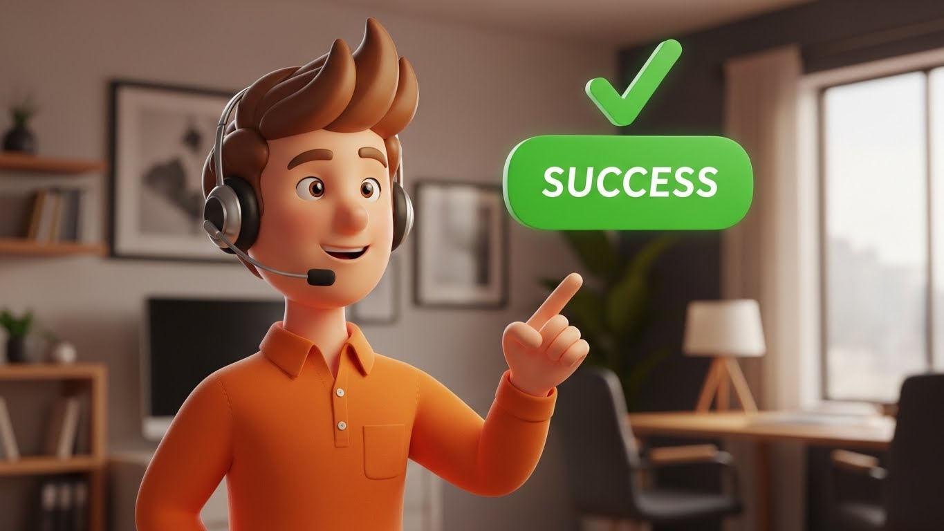 (2D Character-Driven Story): Friendly Guide Visualizing Supportive Automation