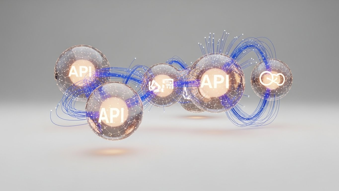(Abstract 3D AI Visualization): Neural Network – Visualizing Backend Intelligence