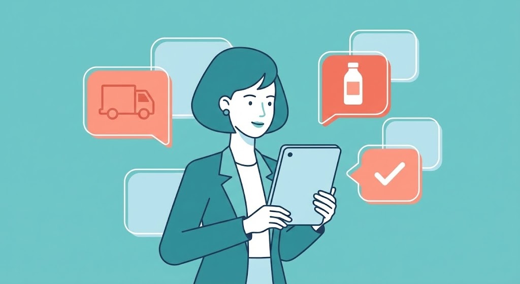 (2D Animation & UI Composition): Intuitive UI – Empowering Sales Teams