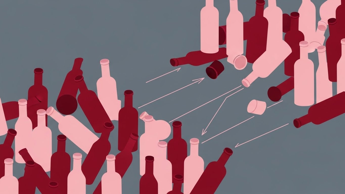 (Abstract 2D Motion Graphics): Magnetic Organization – Automating Inventory Chaos