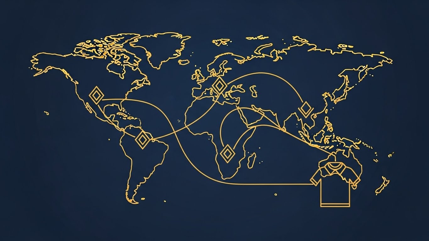 (Abstract 3D AI): Particle Funnel — Synthesizing Trend Intelligence