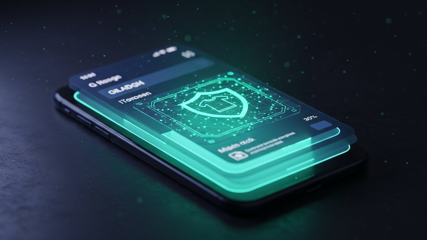 (Dark Mode UI Showcase): Advanced Protection + IT Compliance
