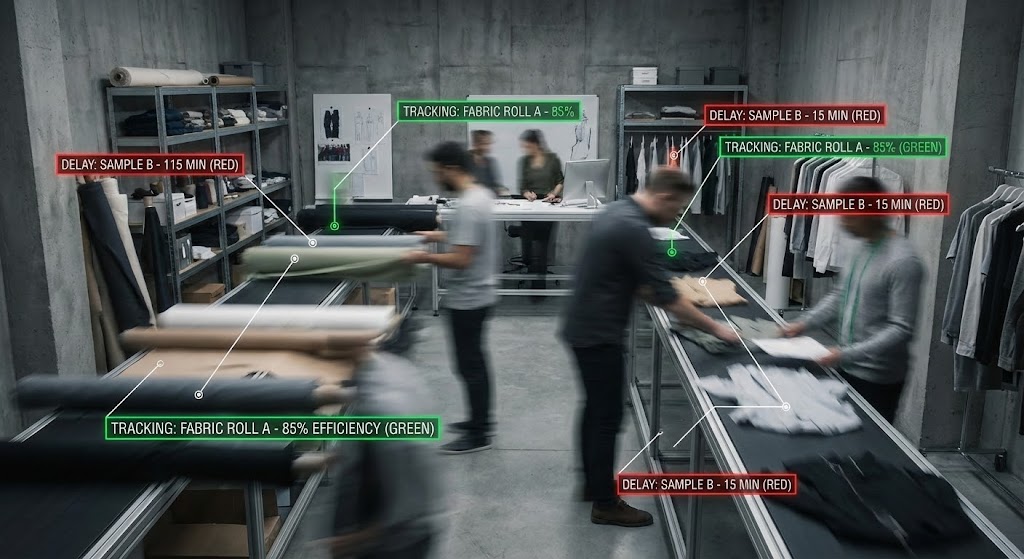 (Hyper-lapse Stock): Operational Reality + Digital Overlay