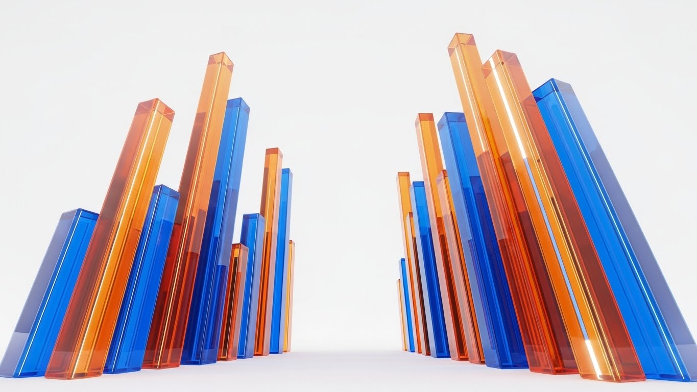 (Abstract Data Viz): Tangible Growth + ROI Visualization