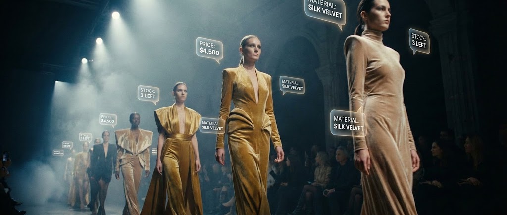 (Generative AI cinematic video): AR Runway + Elevating Brand Inventory Visibility
