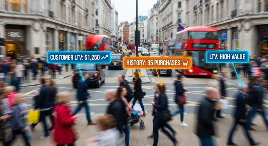 (Augmented Reality): Consumer Crowd + Real-Time Intelligence