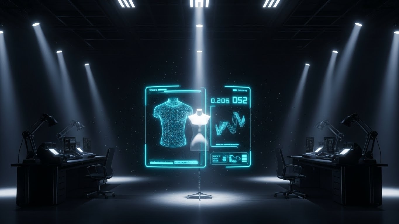 (Cinematic 3D Scene): Futuristic Design Lab The Innovation Advantage