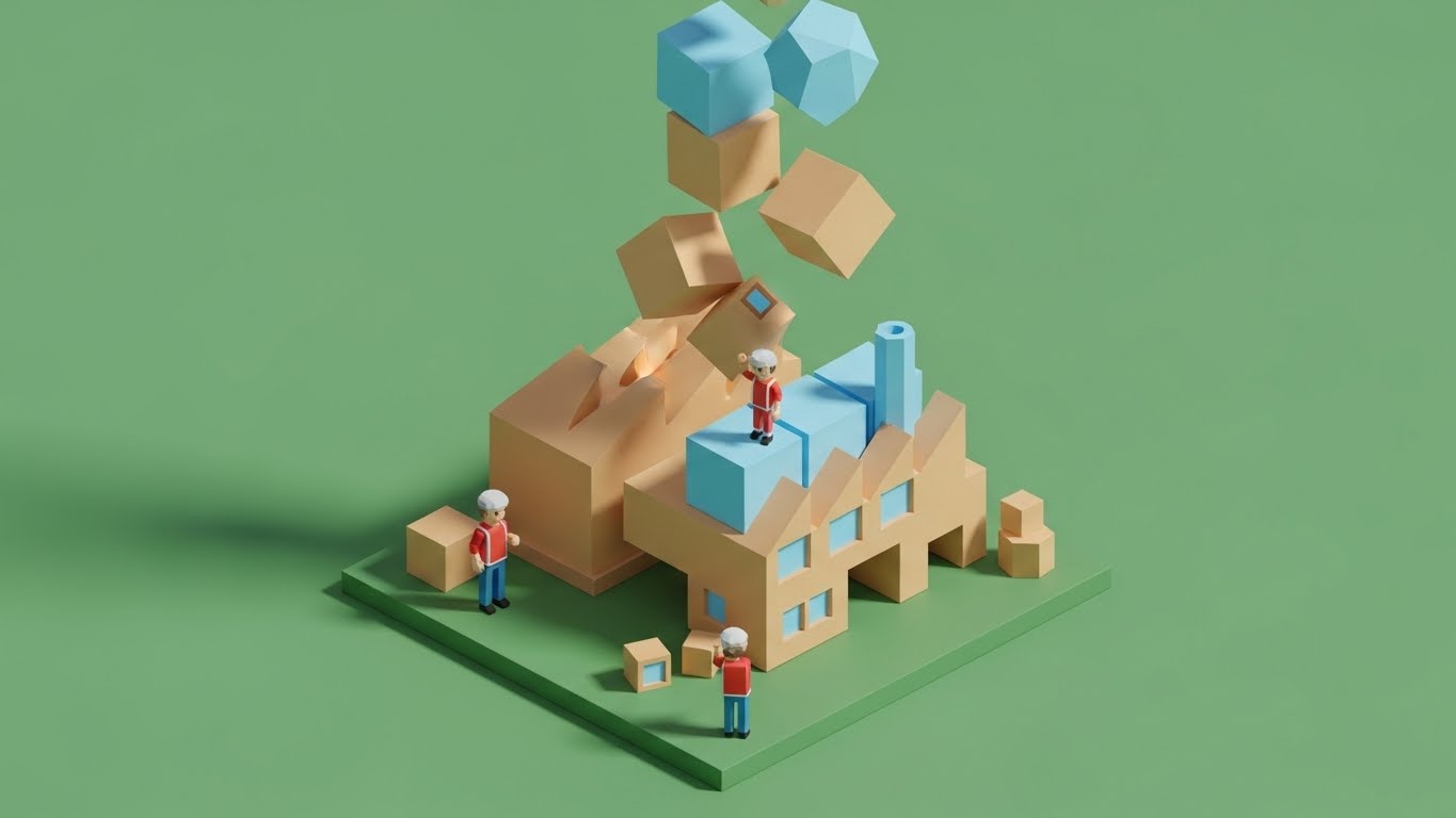 (Geometric Animation): Modular Build Simplified System Setup