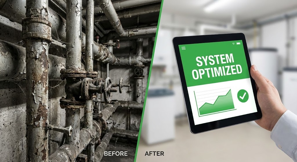 Split Screen: Gritty Before vs. Clean After + The Digital Clean-Up