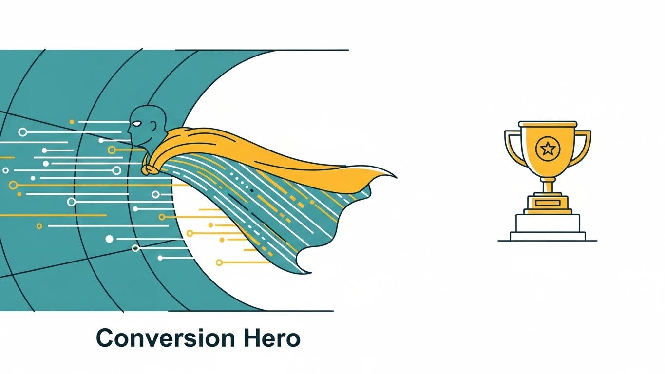 (Minimalist Vector): Data-Stream Cape - Identity & Aspiration