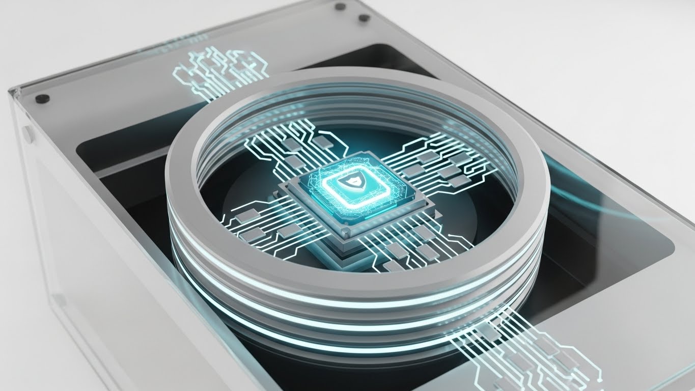 (3D X-Ray): Transparent Chip reveals Secure Architecture