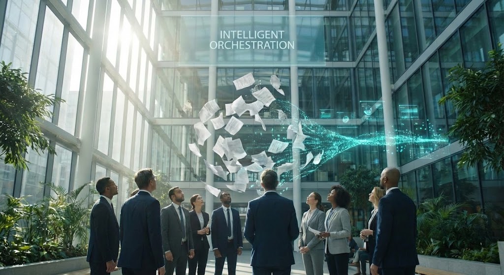 (Gen AI Cinematic): Digital Stream visualizes Visionary Category Leadership