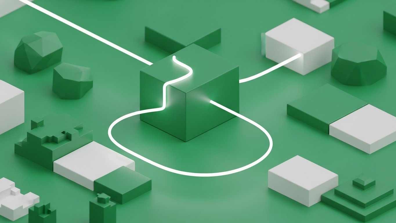 (Low-Poly 3D): Smart Routing visualizes Algorithmic Optimization