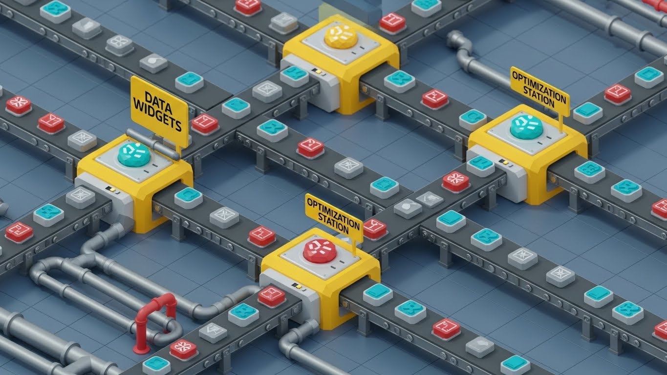 (Isometric 3D Workflow): Optimization Loop + Visualizing Continuous Value