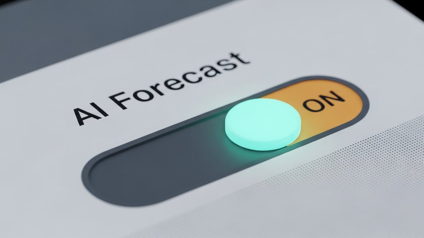 (Macro UI Micro-Interactions): Teal Toggle + Activating Advanced Analytics