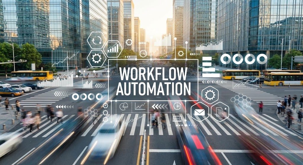 (Hyper-lapse Stock Footage with Data): City Motion + Keeping Pace with Market Speed