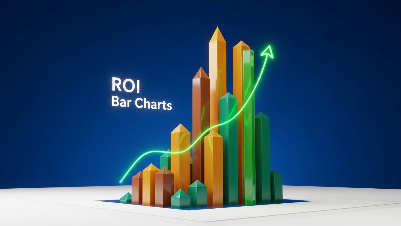 (Dynamic Data Visualization): Golden Skyscrapers + Justifying Exponential ROI