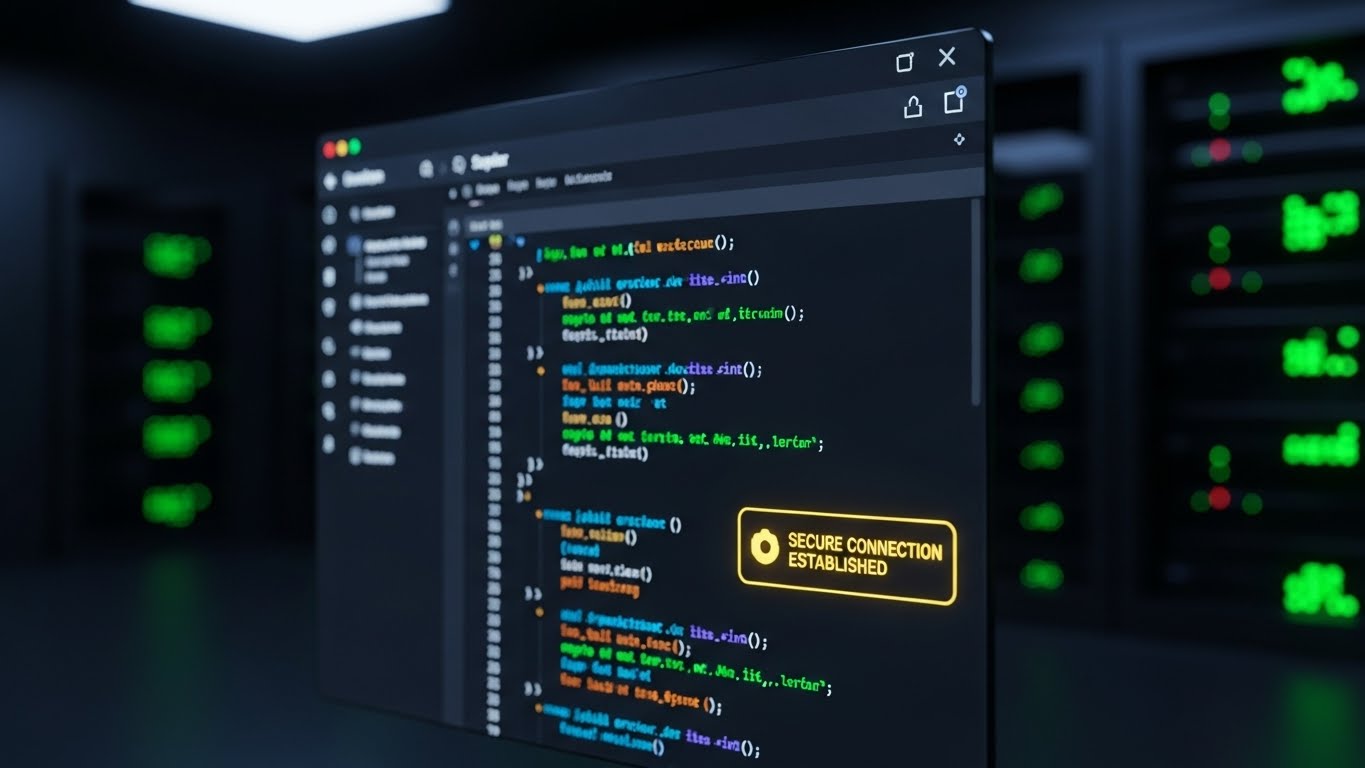 (Dark Mode UI): Developer Zen: Visualizing Robust Architecture