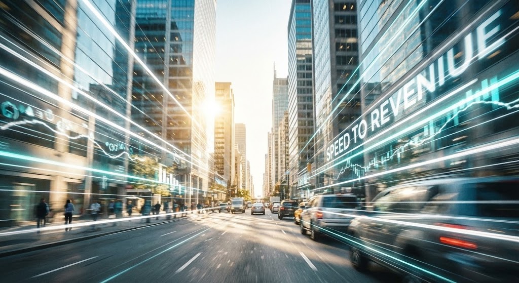 (Hyper-lapse Stock): City Velocity: Accelerating Speed to Revenue