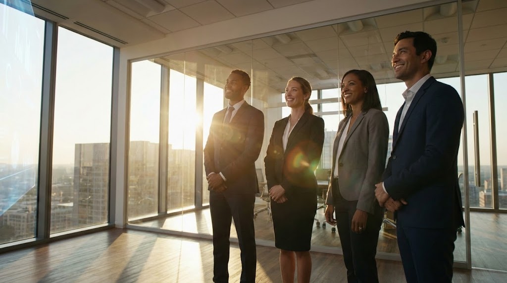 (Gen AI Cinematic): Cinematic Team: Building Brand Trust