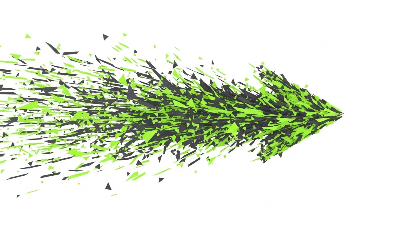 (Abstract Motion): Converging Particles: Driving Immediate Action