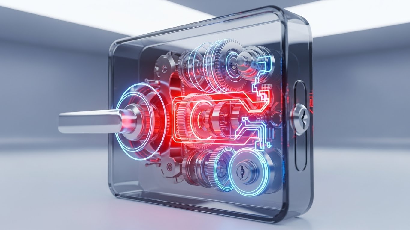 (3D X-Ray): Internal Logic + Robust Security Architecture