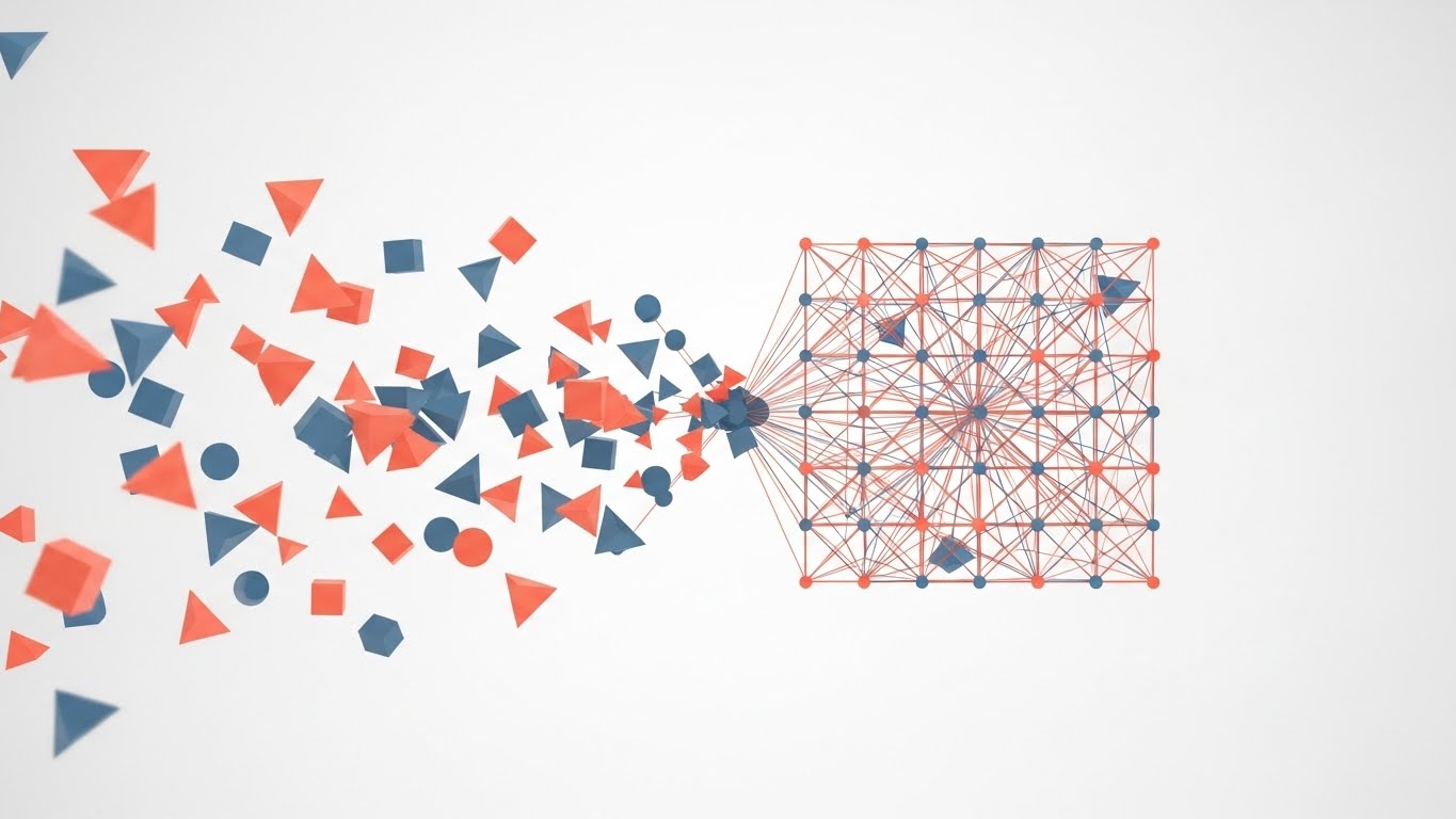 (Abstract 2D Motion): Geometric Alignment + Synchronized Partner Networks