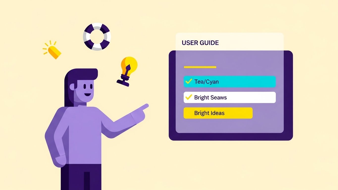 (2D Animation & UI): Friendly Guide + Simplifying User Onboarding