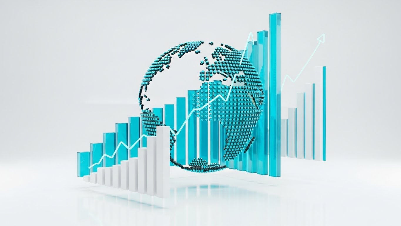 (Dynamic Data Visualization): Glass Globe + Clarifying Global Logistics