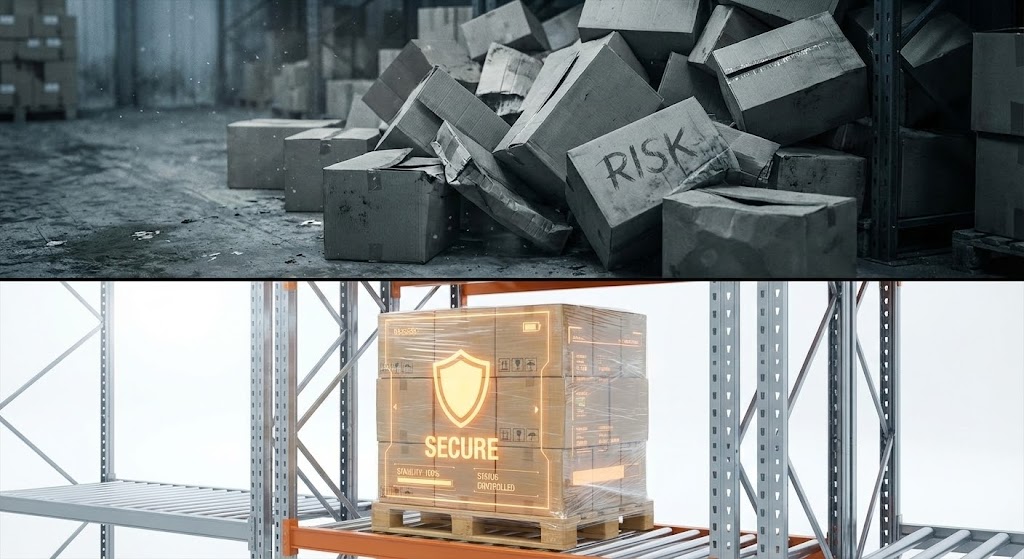 (Split Screen: Optimized Reality): Visual Contrast + Mitigating Operational Risk