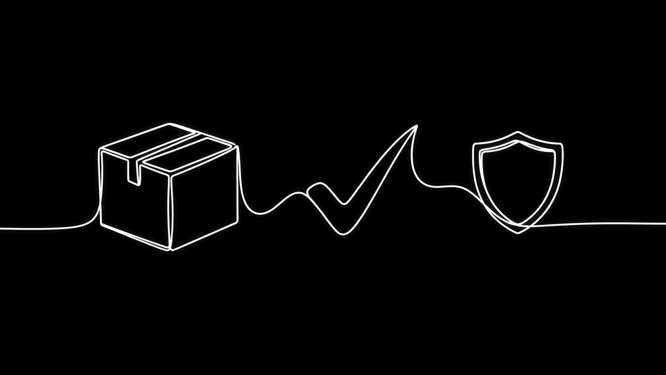 (2D Line Art Animation): Elegant Fluidity + Frictionless Order Processing
