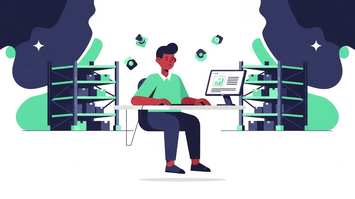 (Minimalist Flat 2D): Clean Geometry + Simplifies Operational Control