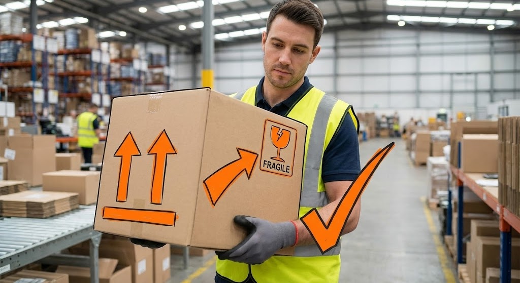 (2D Graphics Over Live Action): Augmented Instruction + Enhances Worker Compliance