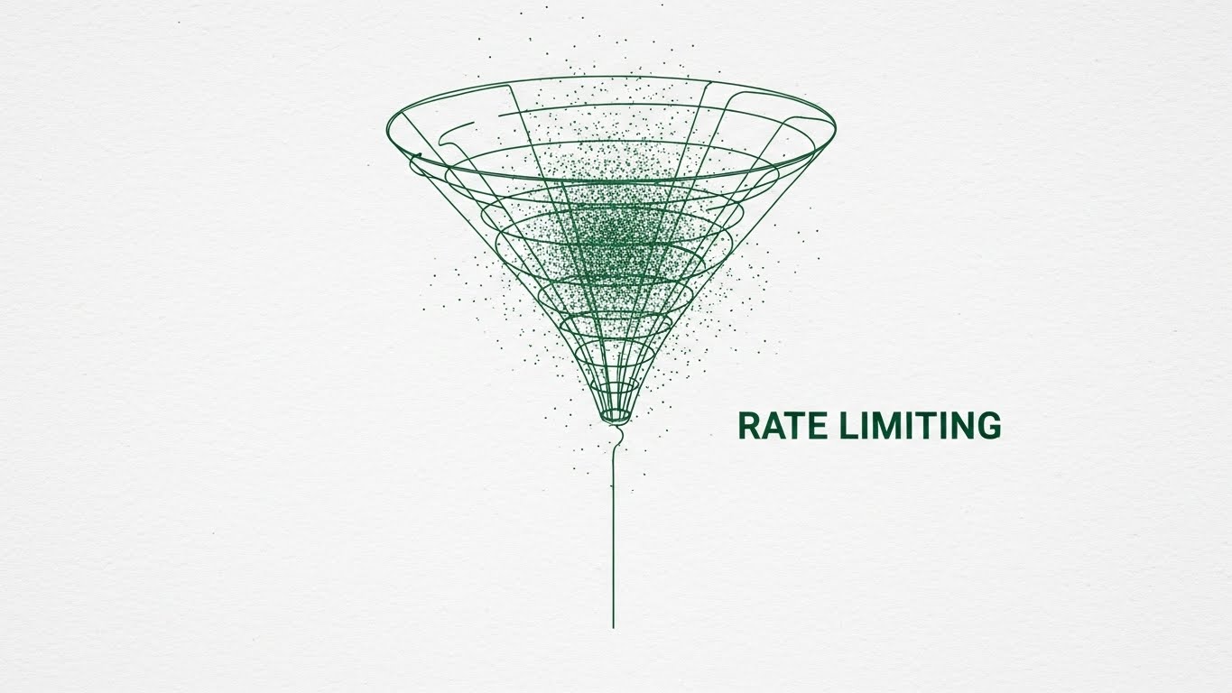 (2D Line Art Animation): Blueprint Funnel + Rate Limiting Precision
