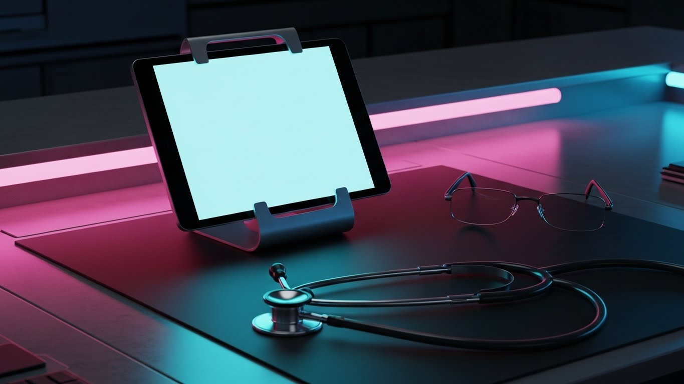 (Photorealistic 3D Renders): Executive Desk + Establishing Thought Leadership