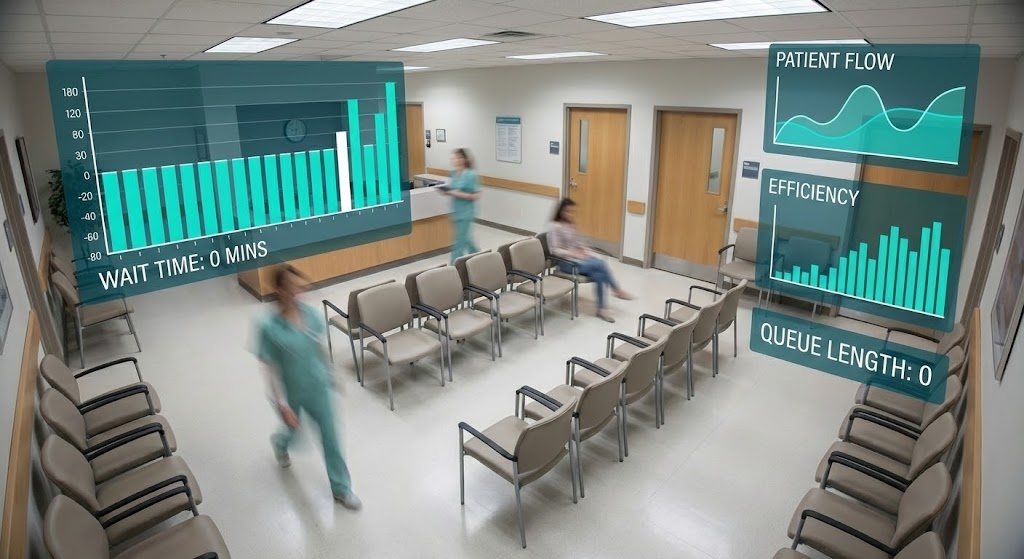 (Hyper-lapse Stock Footage): Data Widgets + Visualizing Zero Wait