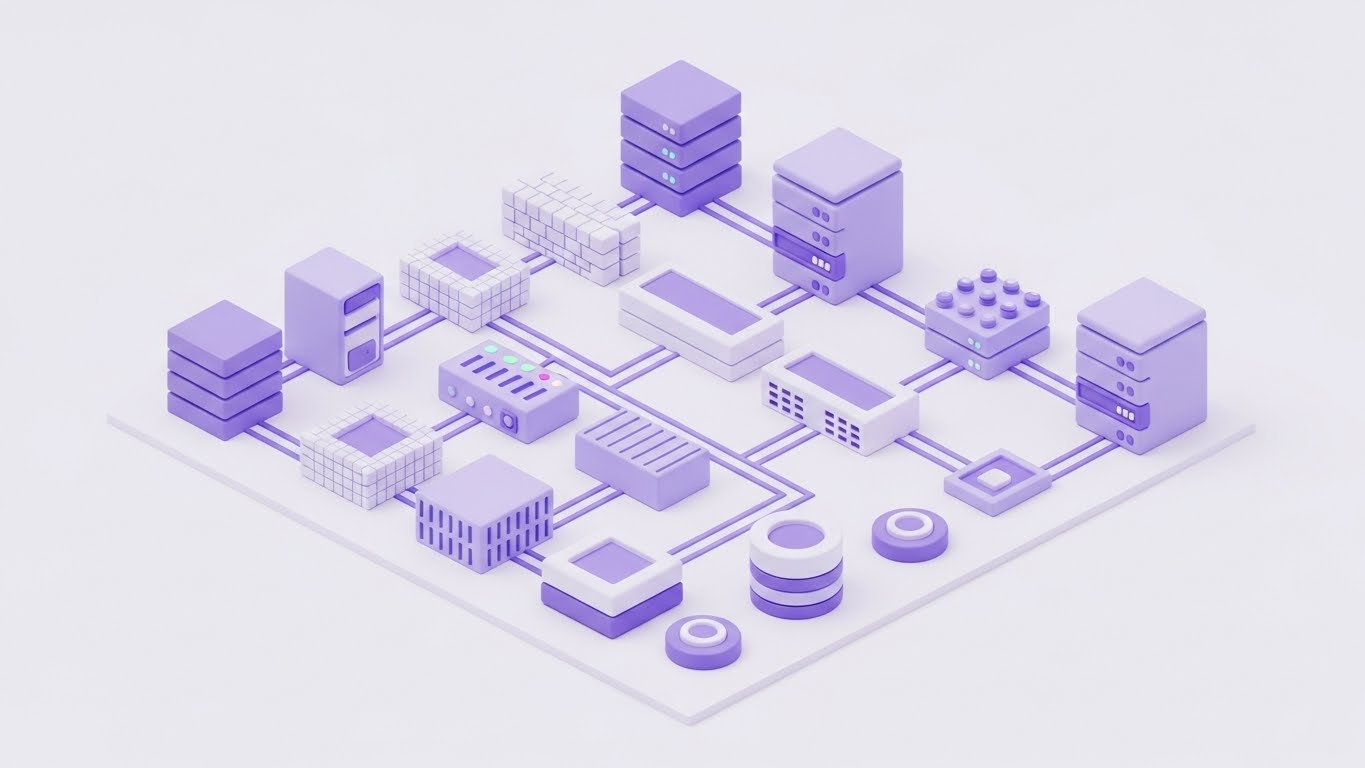 (Claymorphism 3D): Organized Defense - Simplified Network Management