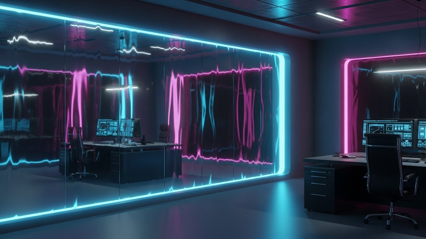 (Photorealistic 3D Renders): Invisible Shield - Premium Corporate Security