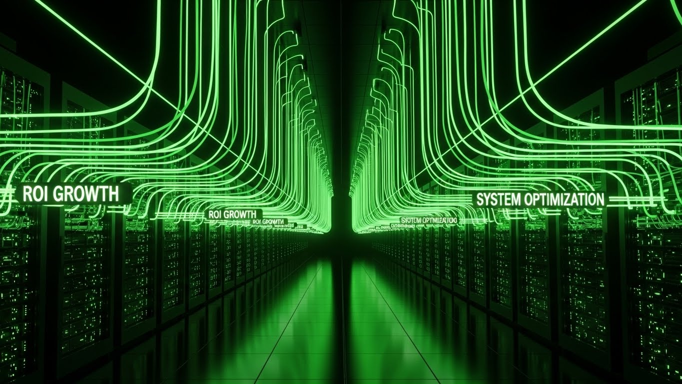 (Futuristic Dark Mode): Value Flow - Visualizing System Optimization