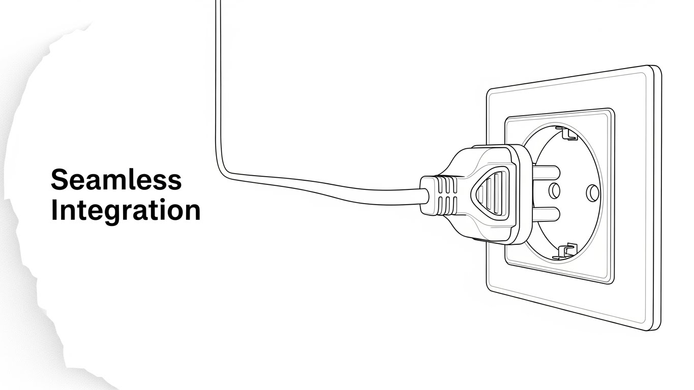 (Monoline Vector): Frictionless Connection - Zero-Touch Integration